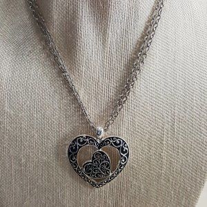 Silver tone Necklace